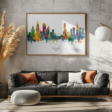 Art Prints of Chicago Illinois Skyline