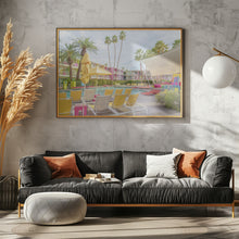 Art Prints of Poolside at the Saguaro Hotel - Palm Springs