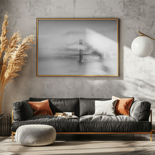 Art Prints of Foggy Golden Gate Bridge | monochrome