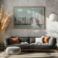 Art Prints of CHICAGO Skyline | urban vintage style