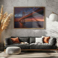 Art Prints of Fire over San Francisco