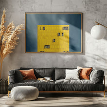 Art Prints of Yellow and blue