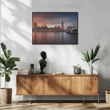 Art Prints of London Palace of Westminster Sunset