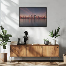 Art Prints of Lower Manhattan at dusk