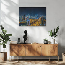 Art Prints of Blue city