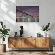 Art Prints of Brooklyn Bridge at Night