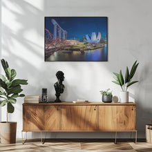 Art Prints of Singapore - Marina Bay Panorama