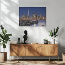 Art Prints of Manhattan Skyline at night