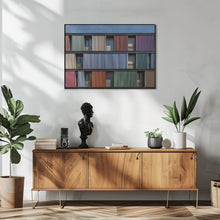 Art Prints of Coloured wall