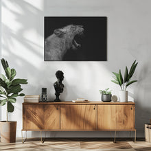 Art Prints of Lioness in low key