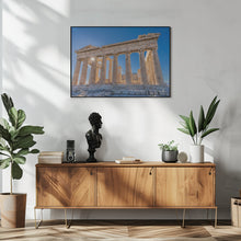 Art Prints of The Acropolis of Athens and Helios (Sun)