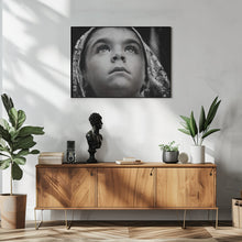 Art Prints of Girl with Sardinian traditional veil