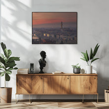 Art Prints of Florencia Sunset skyline