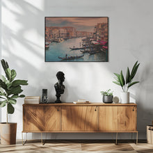 Art Prints of Grand channel Venice on sunset