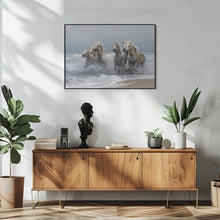 Canvas Art Print Wild horses