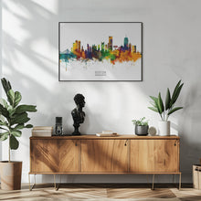 Art Prints of Boston Massachusetts Skyline