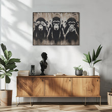 Art Prints of Three Wize Monkeys