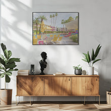 Art Prints of Poolside at the Saguaro Hotel - Palm Springs