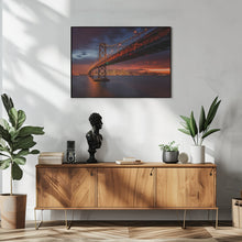 Art Prints of Fire over San Francisco