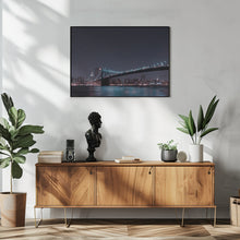 Art Prints of Manhattan Skyline and Brooklyn Bridge