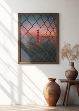 Art Prints of Golden Gate Caged