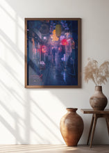 Art Prints of Tokyo Blue Rain