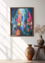 Art Prints of Time Square Impression in Rain