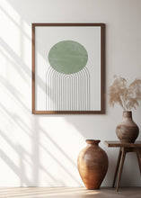 Art Prints of Green Moon No1.