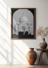 Art Prints of First sight of the Taj Mahal