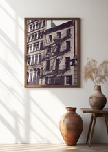 Art Prints of New York City Fire Escapes