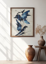 Canvas Art Print Blue Birds