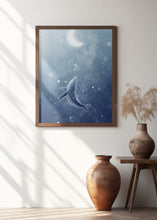 Canvas Art Print Galaxy Whale