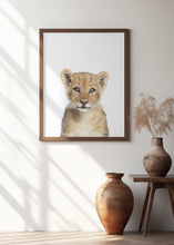 Canvas Art Print Baby Lion