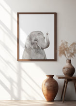 Canvas Art Print Baby Elephant