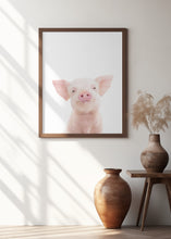 Canvas Art Print Baby Pig