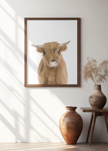 Canvas Art Print Baby Cow