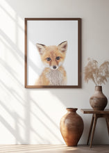 Canvas Art Print Baby Fox