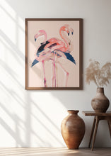 Canvas Art Print Flamingos nr. 3