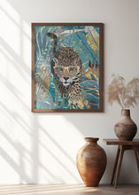 Canvas Art Print Curious jaguar in the rainforest