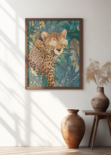 Canvas Art Print Rockstar cheetah in the jungle