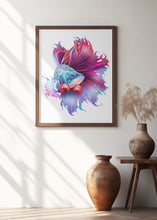 Canvas Art Print FIGHTHING FISH