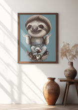 Canvas Art Print SLOTH DON'T CARE