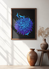 Canvas Art Print sea flower