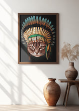 Canvas Art Print chief cat