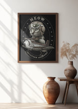 Canvas Art Print meow academy