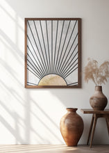 Art Prints of Modern boho sun