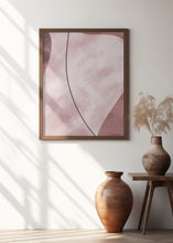 Art Prints of Abstract Shapes Pink