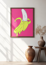 Art Prints of Melting Pink Banana