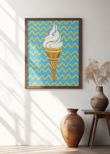 Art Prints of Ice Cream Blue