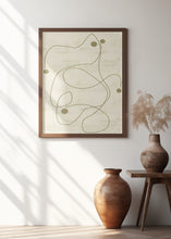 Art Prints of Neutral Lines and Dots 1